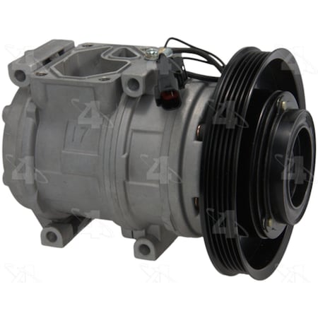 Four Seasons Honda:New Denso 10Pa17C W/Clutch New Compressor, 68300 68300